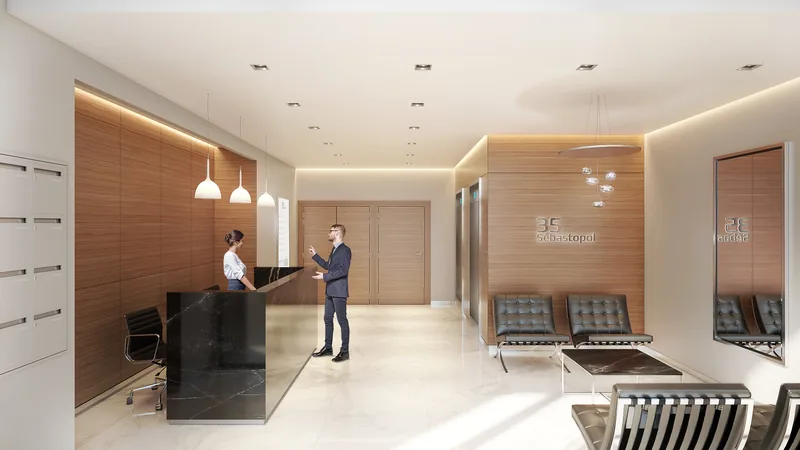 Bureaux — 35 Sébastopol — rendu 3D architectural MD Studio