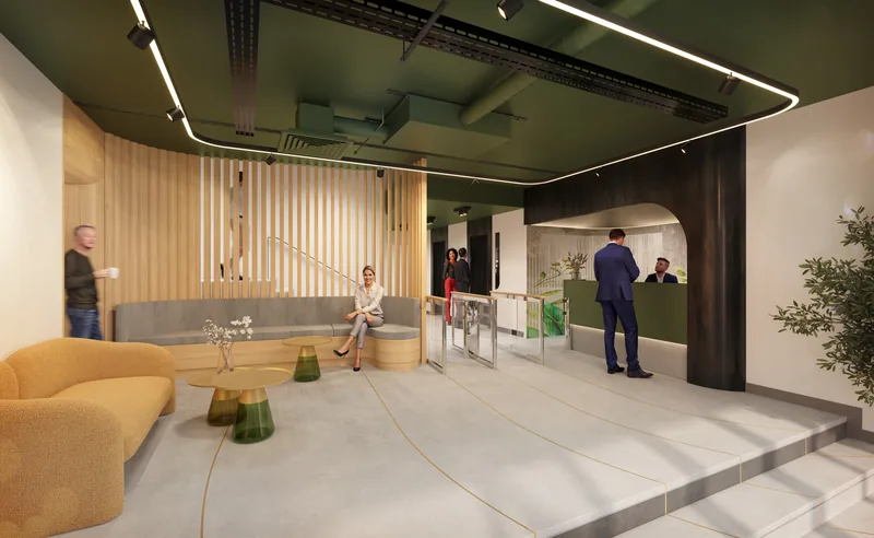 Tertiaire premium — Treilhard — rendu 3D architectural MD Studio