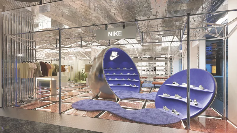 Retail international — SKP Wuhan Fashion — rendu 3D architectural MD Studio
